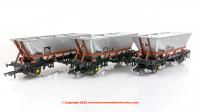ACC2557 Accurascale HAA HOP AB Wagon Triple Pack - Railfreight Brown